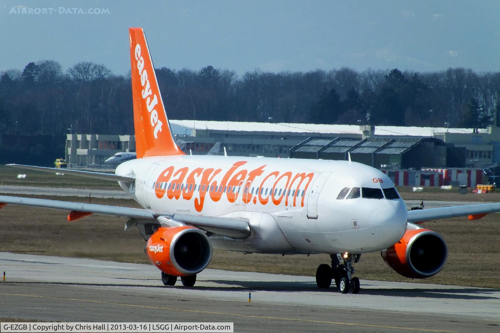 G-EZGB, 2010 Airbus A319-111 C/N 4437, easyJet