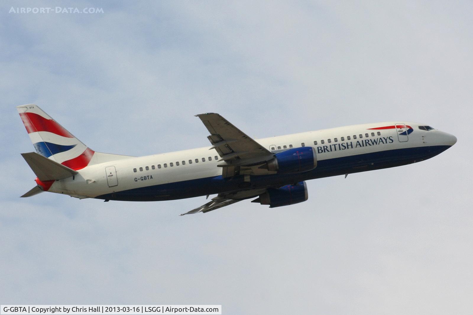 G-GBTA, 1993 Boeing 737-436 C/N 25859, British Airways