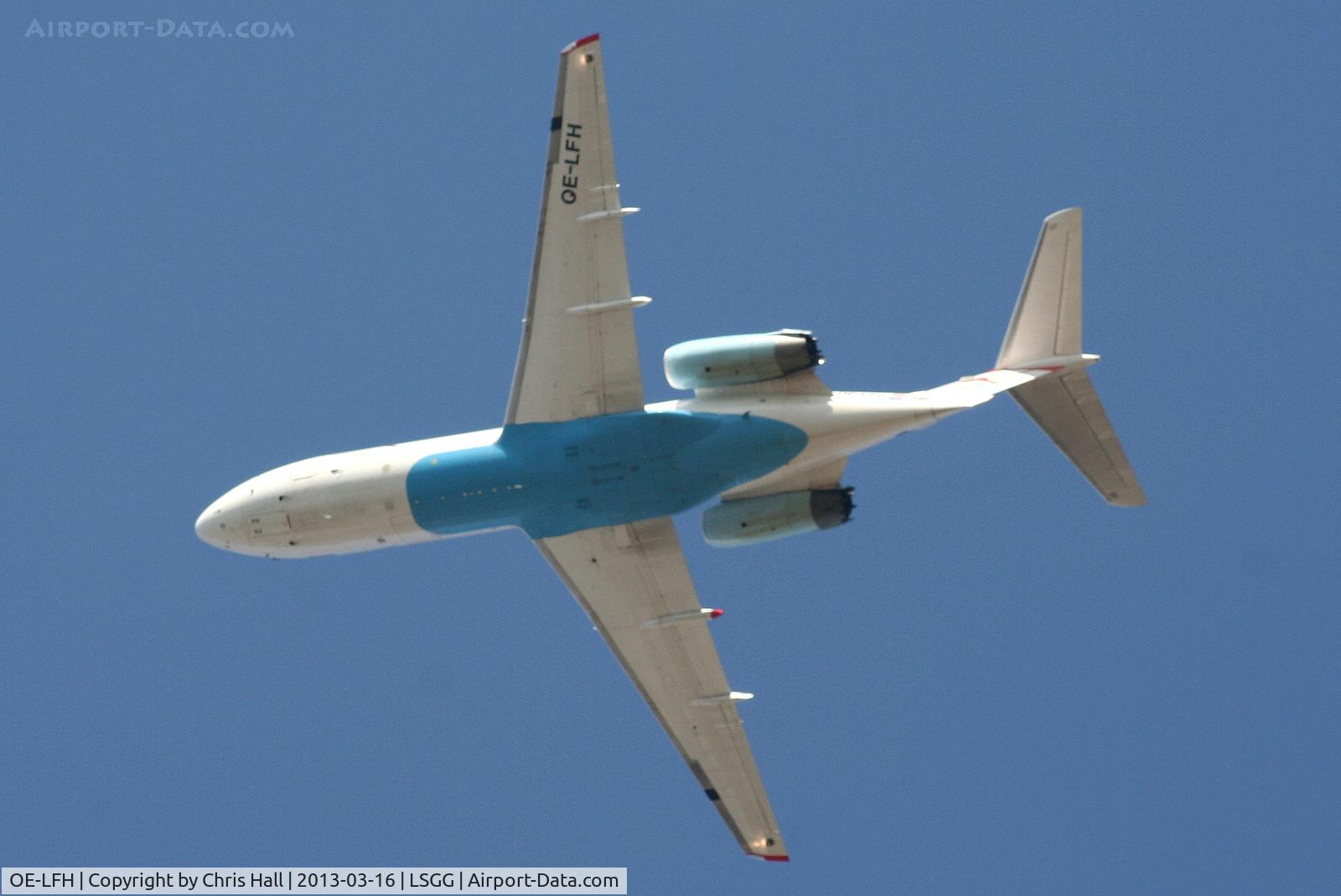 OE-LFH, 1995 Fokker 70 (F-28-0070) C/N 11554, Austrian Airlines