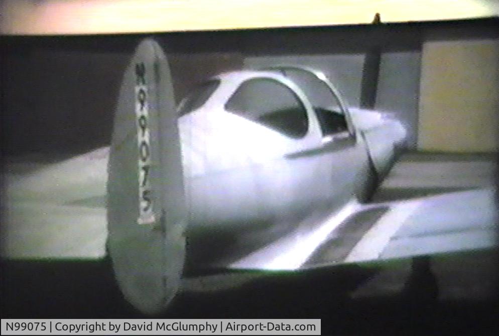 N99075, 1946 Erco 415C Ercoupe C/N 1698, Circa 1980 at Alderman Field, St.Clairsville, Ohio