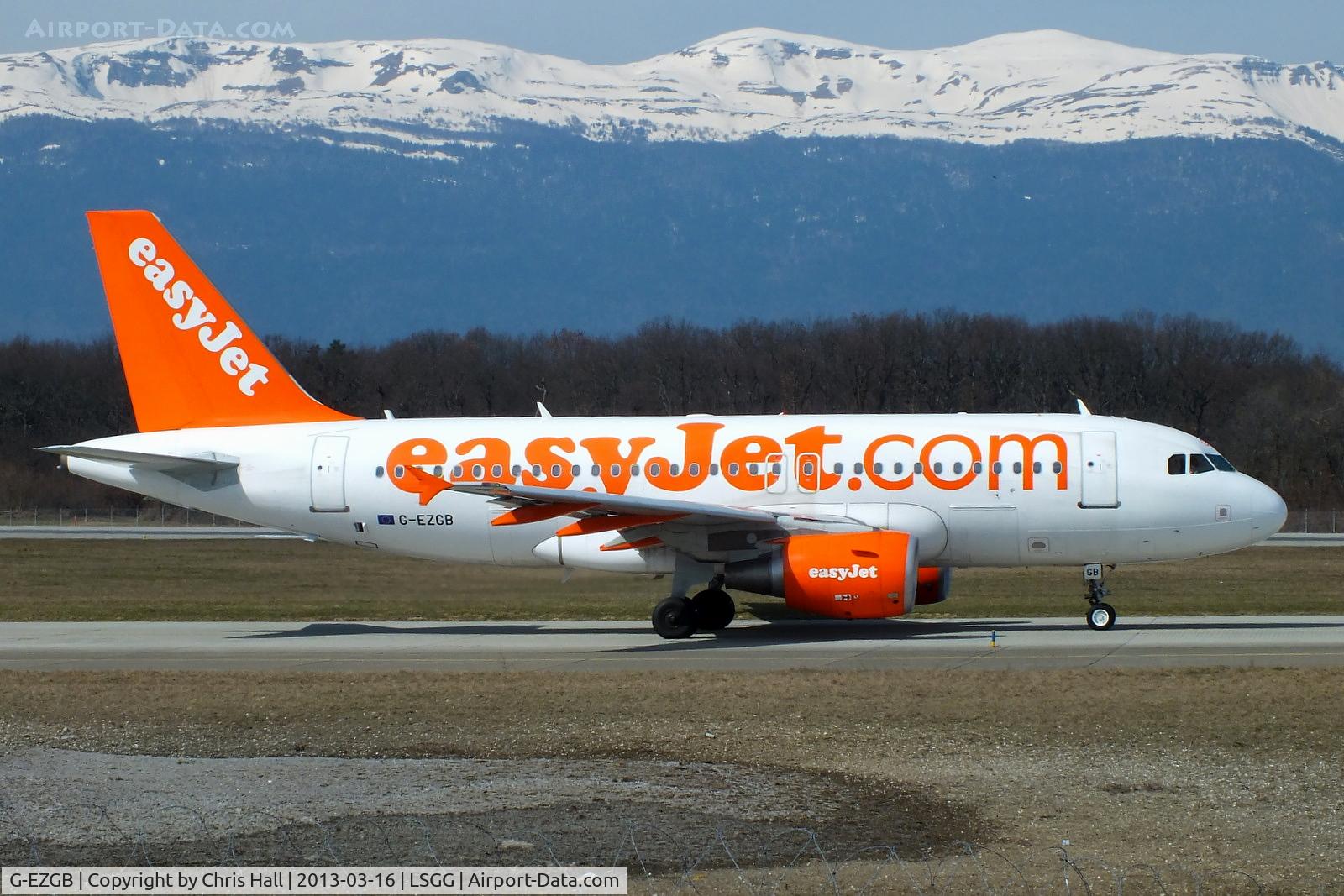 G-EZGB, 2010 Airbus A319-111 C/N 4437, easyJet