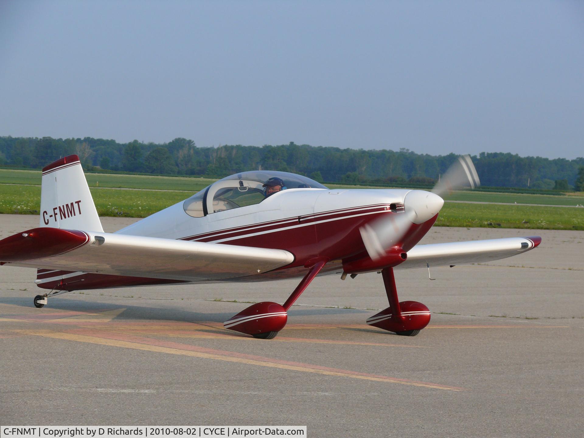 C-FNMT, 2008 Vans RV-6 C/N 3830, C-FNMT on the ramp at Centralia Airport.