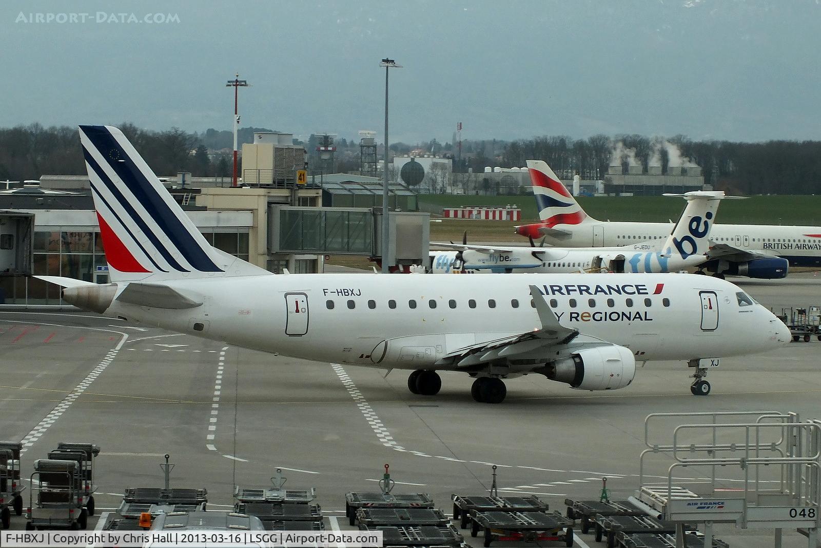 F-HBXJ, 2010 Embraer 170ST (ERJ-170-100ST) C/N 17000312, Air France Régional