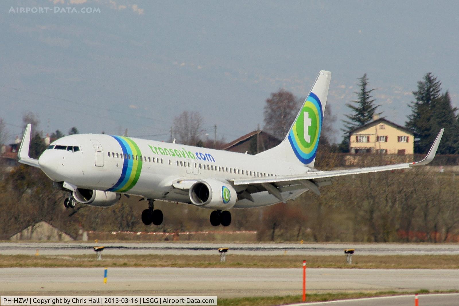 PH-HZW, 2002 Boeing 737-8K2 C/N 29345, Transavia