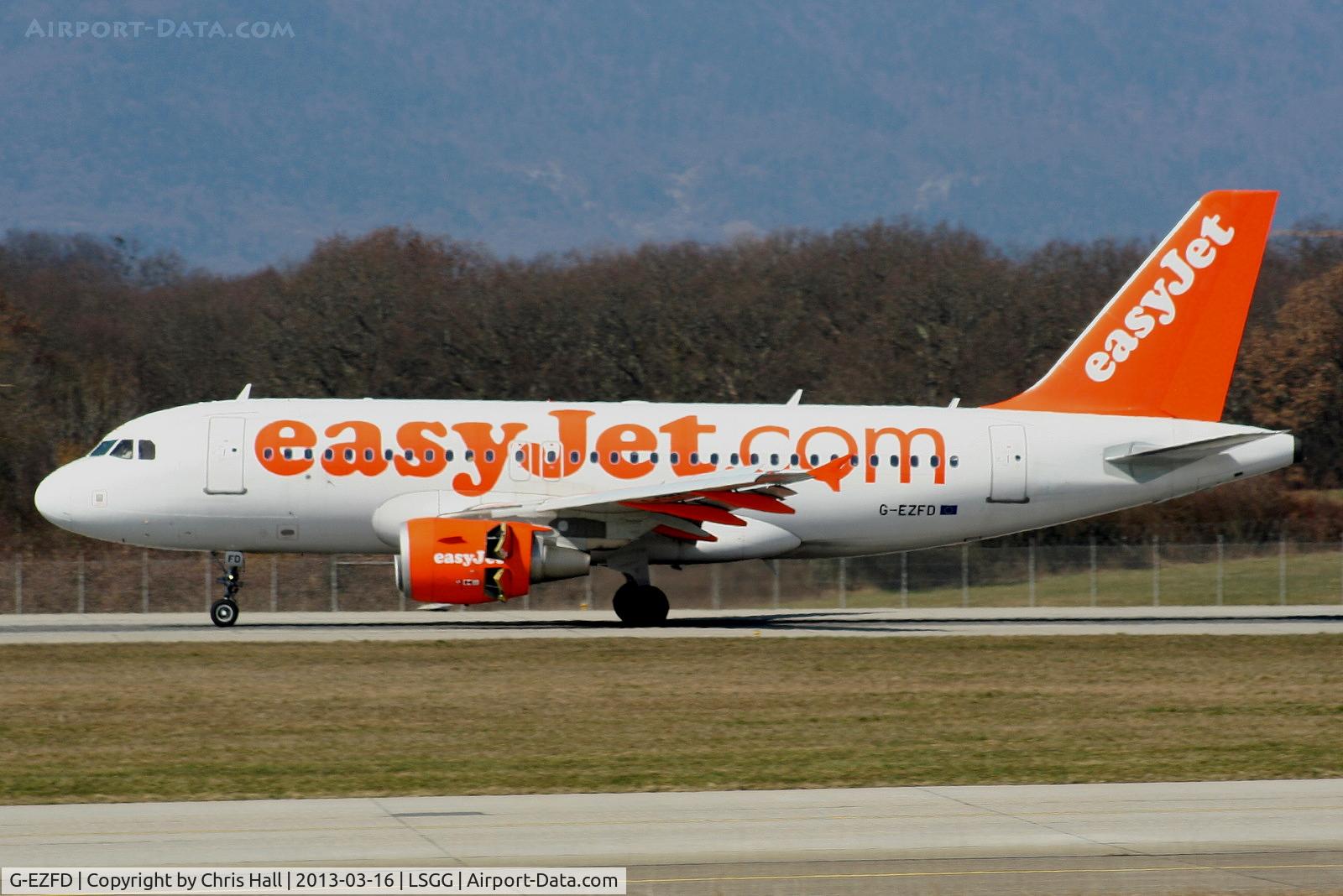 G-EZFD, 2009 Airbus A319-111 C/N 3810, easyJet