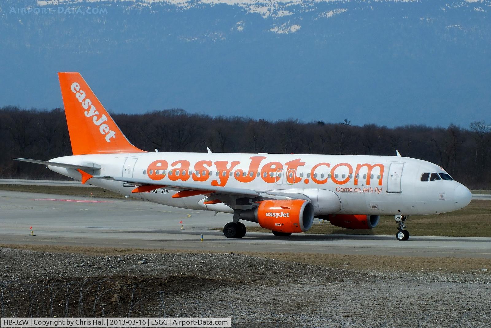 HB-JZW, 2006 Airbus A319-111 C/N 2729, easyJet Switzerland