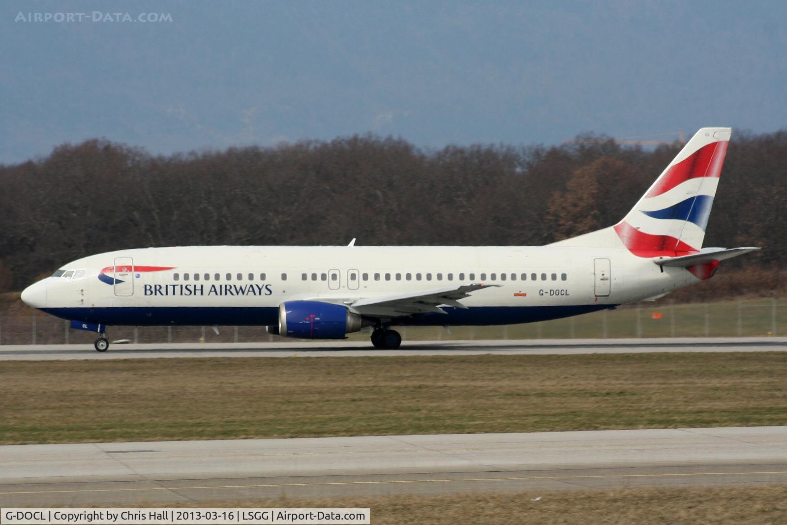 G-DOCL, 1992 Boeing 737-436 C/N 25842, British Airways