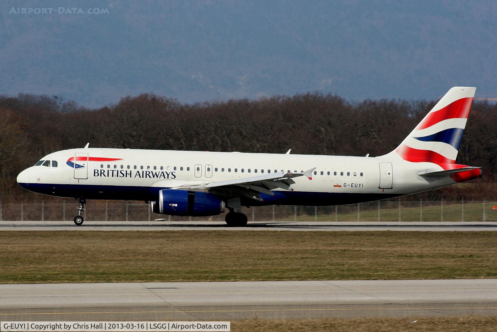G-EUYI, 2010 Airbus A320-232 C/N 4306, British Airways