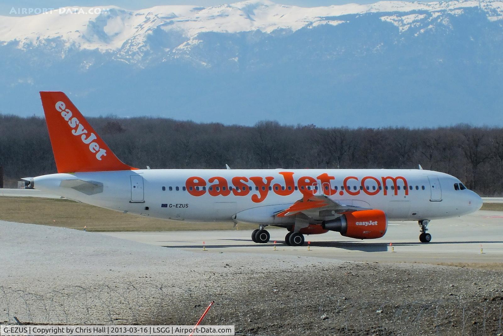 G-EZUS, 2012 Airbus A320-214 C/N 5104, easyJet