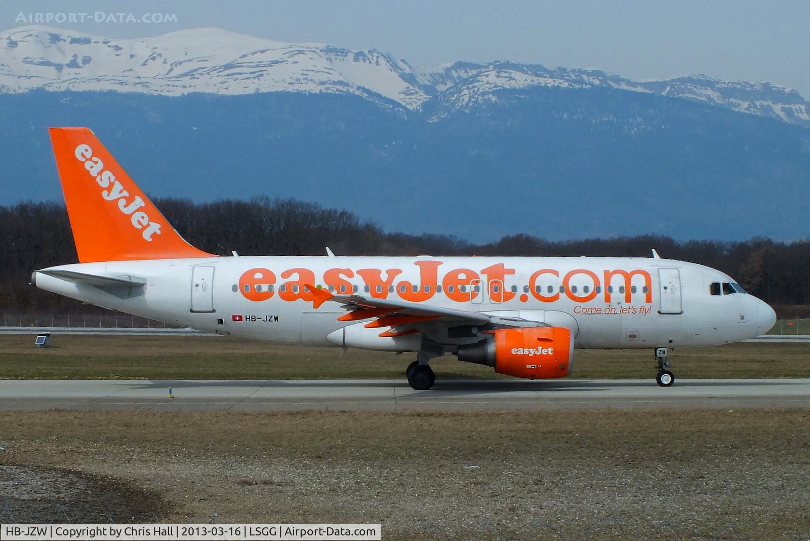 HB-JZW, 2006 Airbus A319-111 C/N 2729, easyJet Switzerland
