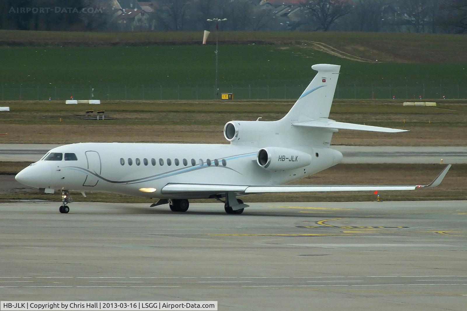 HB-JLK, 2009 Dassault Falcon 7X C/N 44, Jet-Link AG