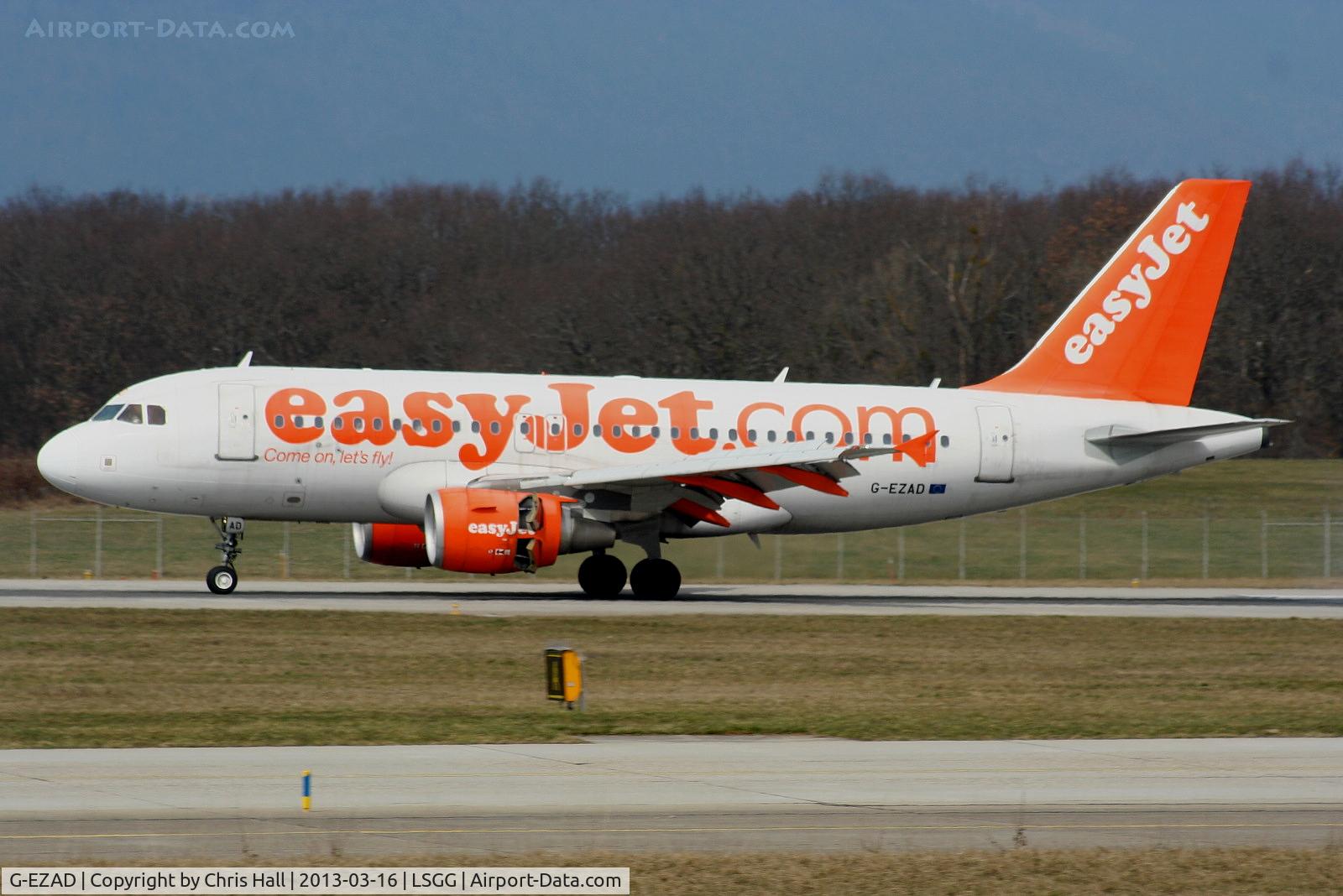 G-EZAD, 2006 Airbus A319-111 C/N 2702, easyJet