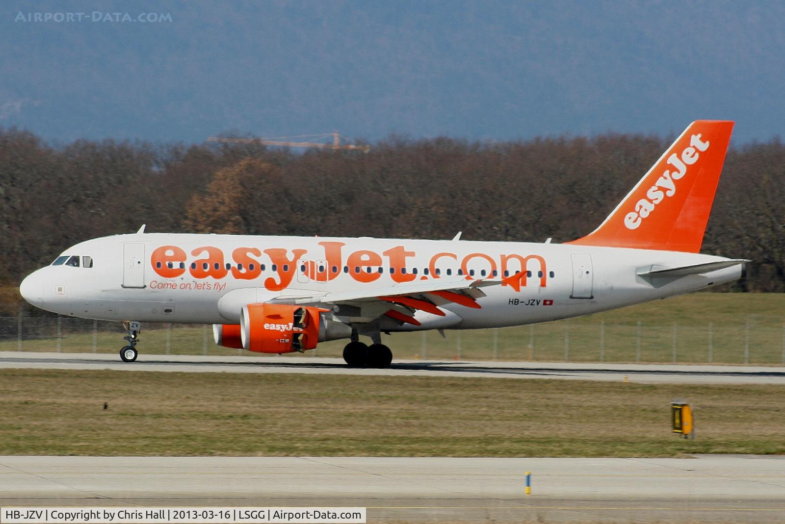 HB-JZV, 2006 Airbus A319-111 C/N 2709, easyJet Switzerland