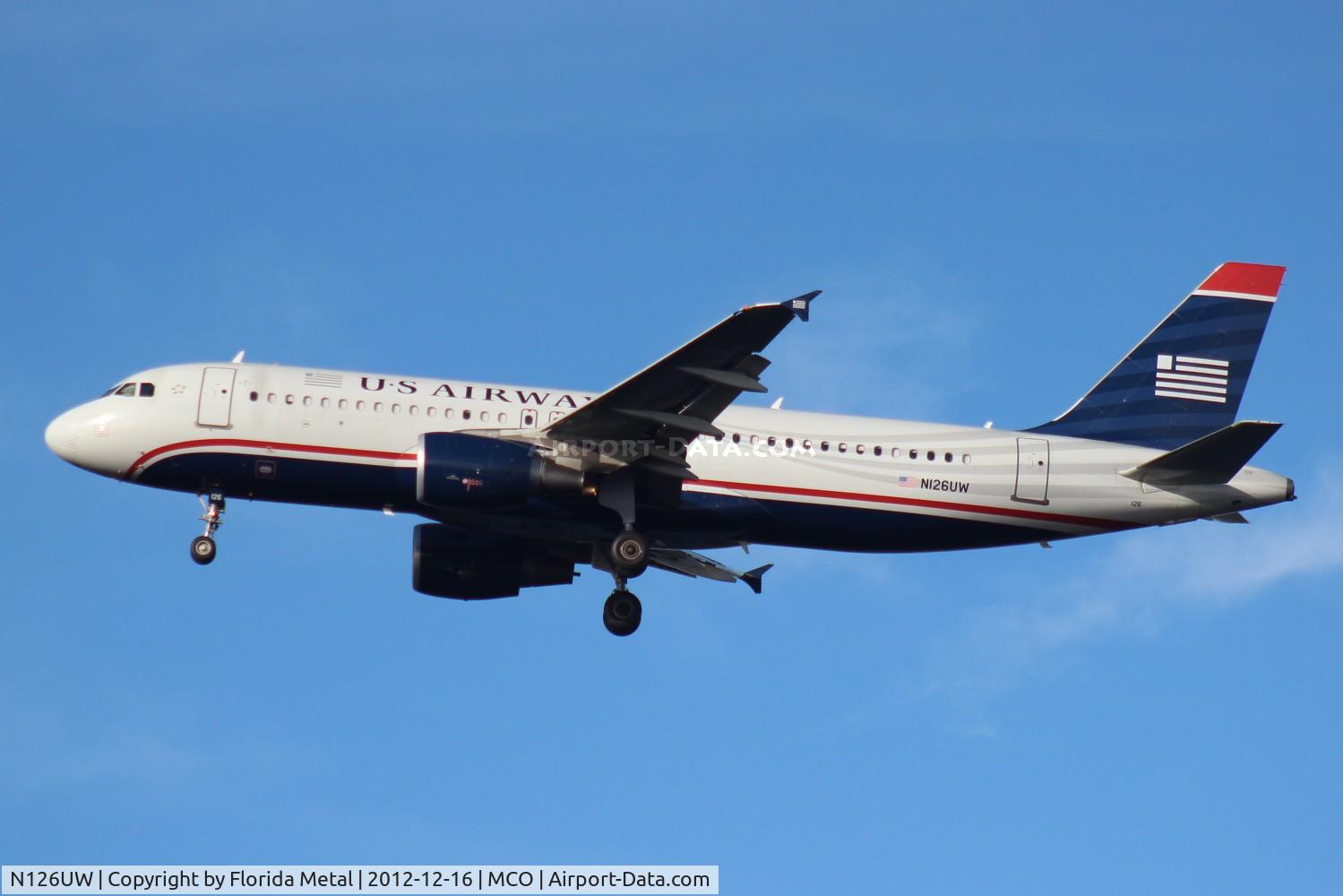 N126UW, 2009 Airbus A320-214 C/N 4149, USAirways A320