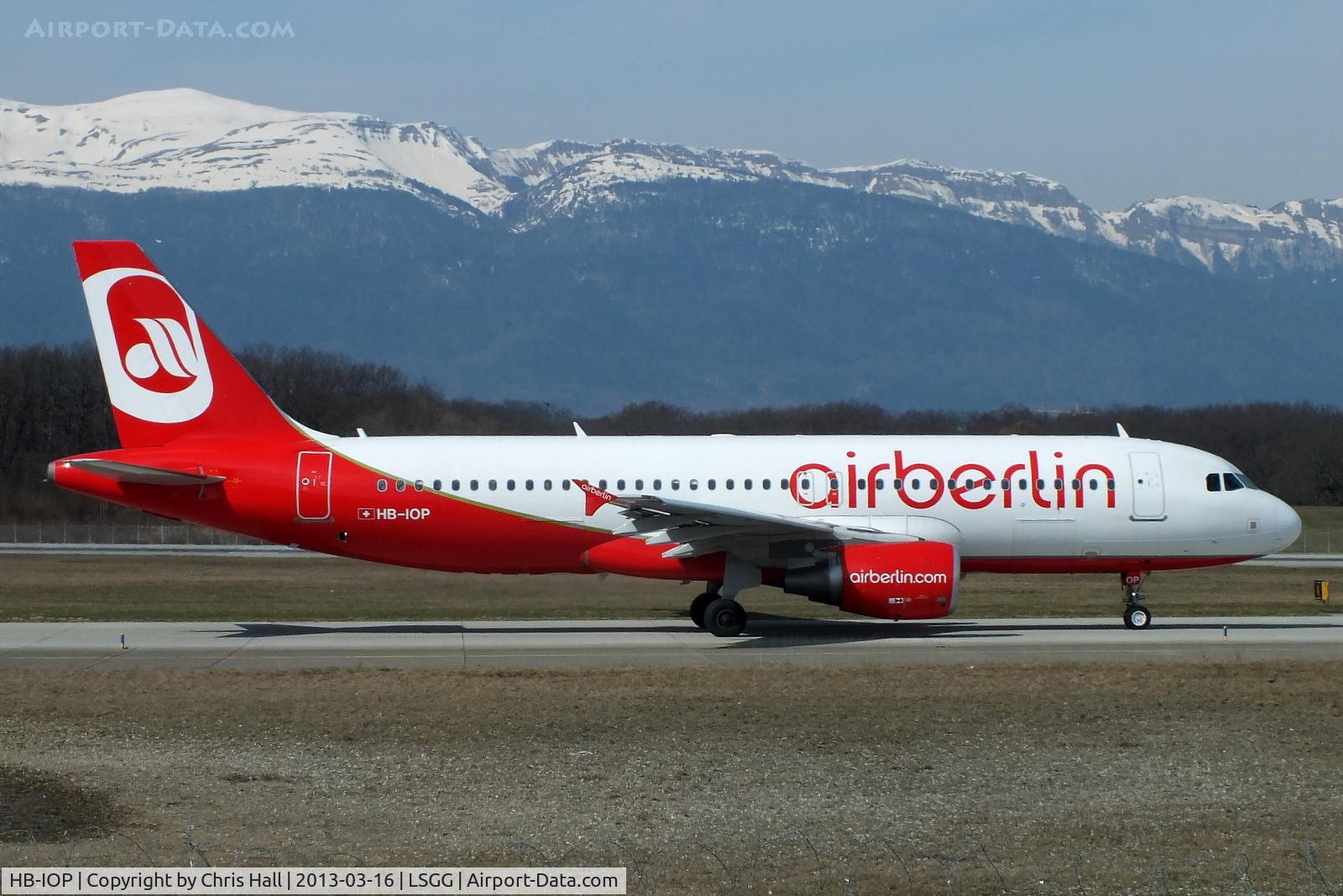 HB-IOP, 2010 Airbus A320-214 C/N 4187, Air Berlin