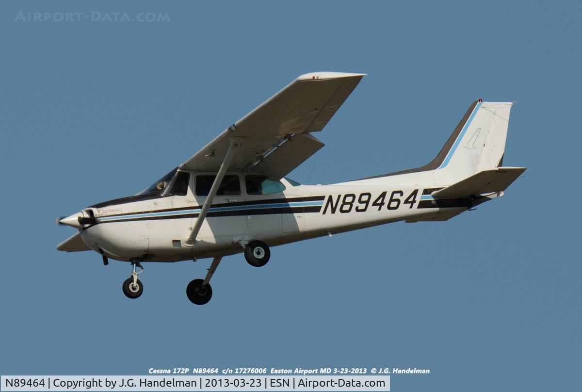 N89464, 1983 Cessna 172P C/N 17276006, On final to Easton MD