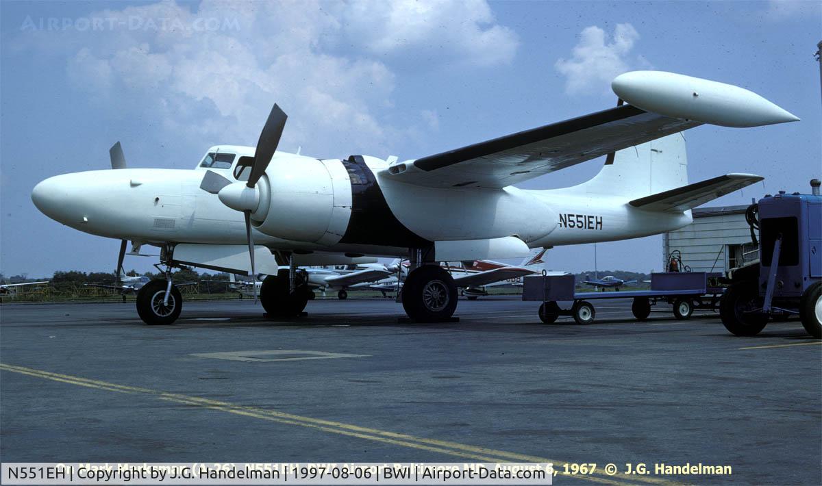 N551EH, 1944 Douglas A-26B Invader C/N 27805, At BWI.