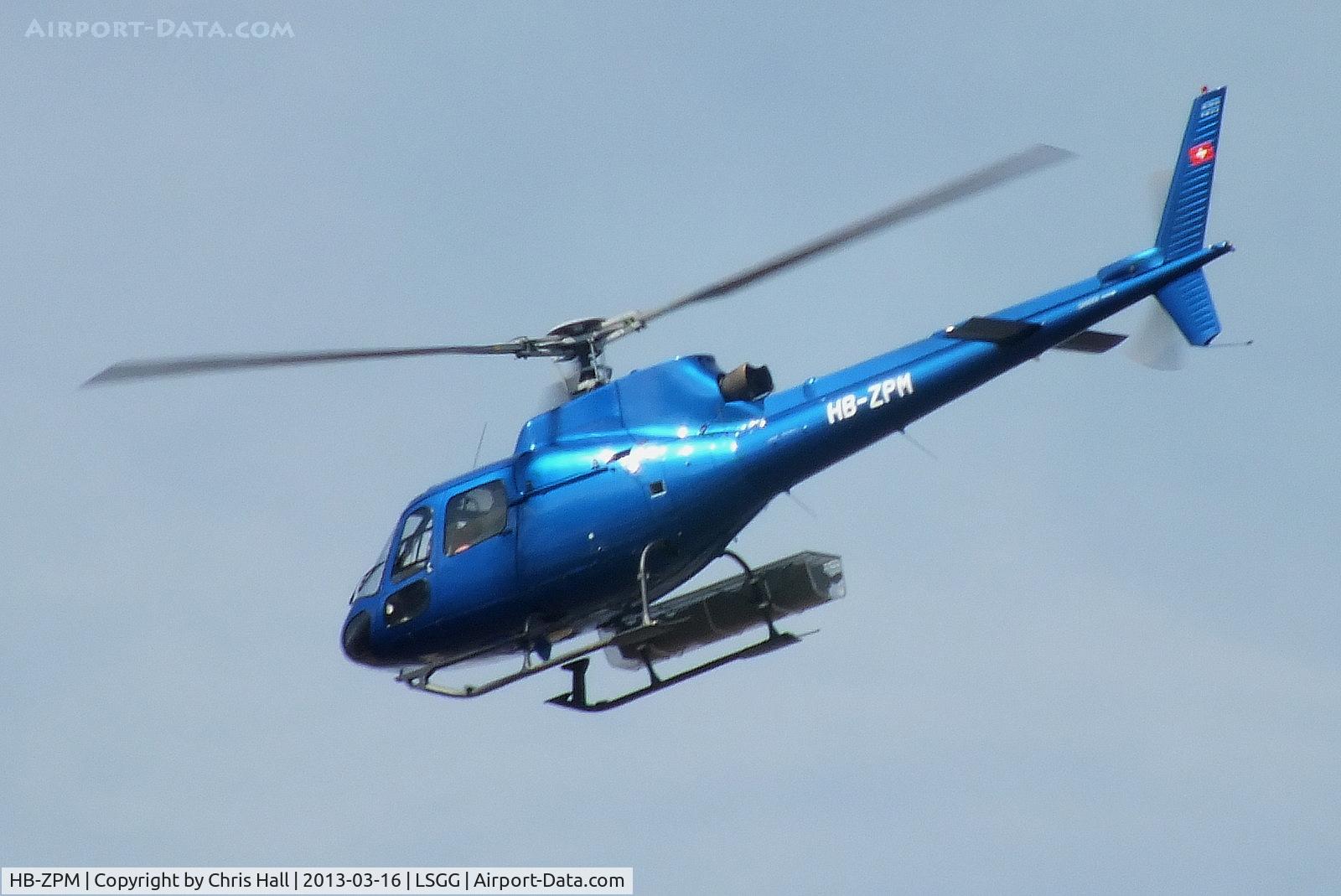 HB-ZPM, 1985 Eurocopter AS-350BA Ecureuil Ecureuil C/N 1833, Mont Blanc Hélicoptères