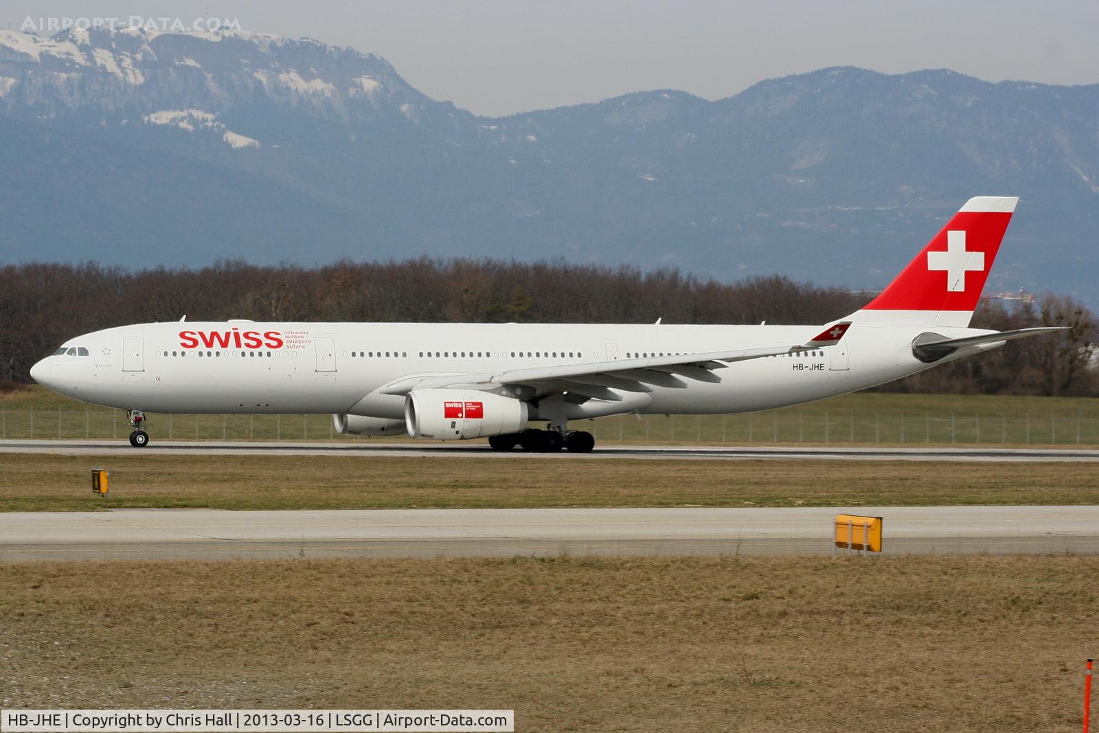 HB-JHE, 2009 Airbus A330-343 C/N 1084, Swiss International Air Lines