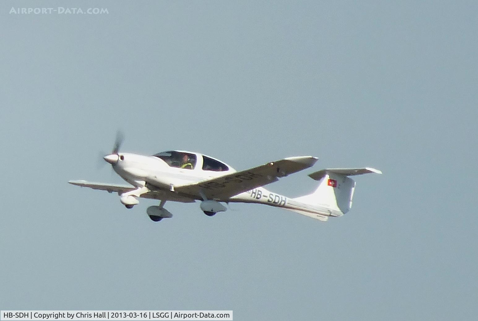 HB-SDH, 2008 Diamond DA-40D Diamond Star C/N D4.348, Aéro Club de Genève