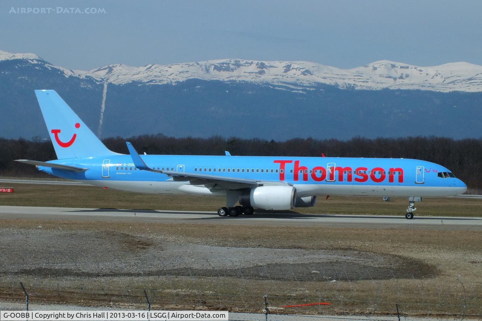 G-OOBB, 2000 Boeing 757-26N C/N 32447, Thomson