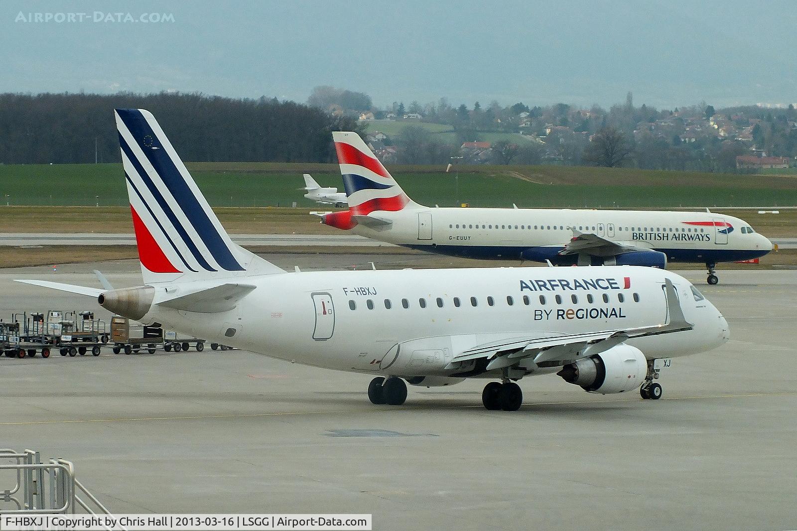 F-HBXJ, 2010 Embraer 170ST (ERJ-170-100ST) C/N 17000312, Air France Régional