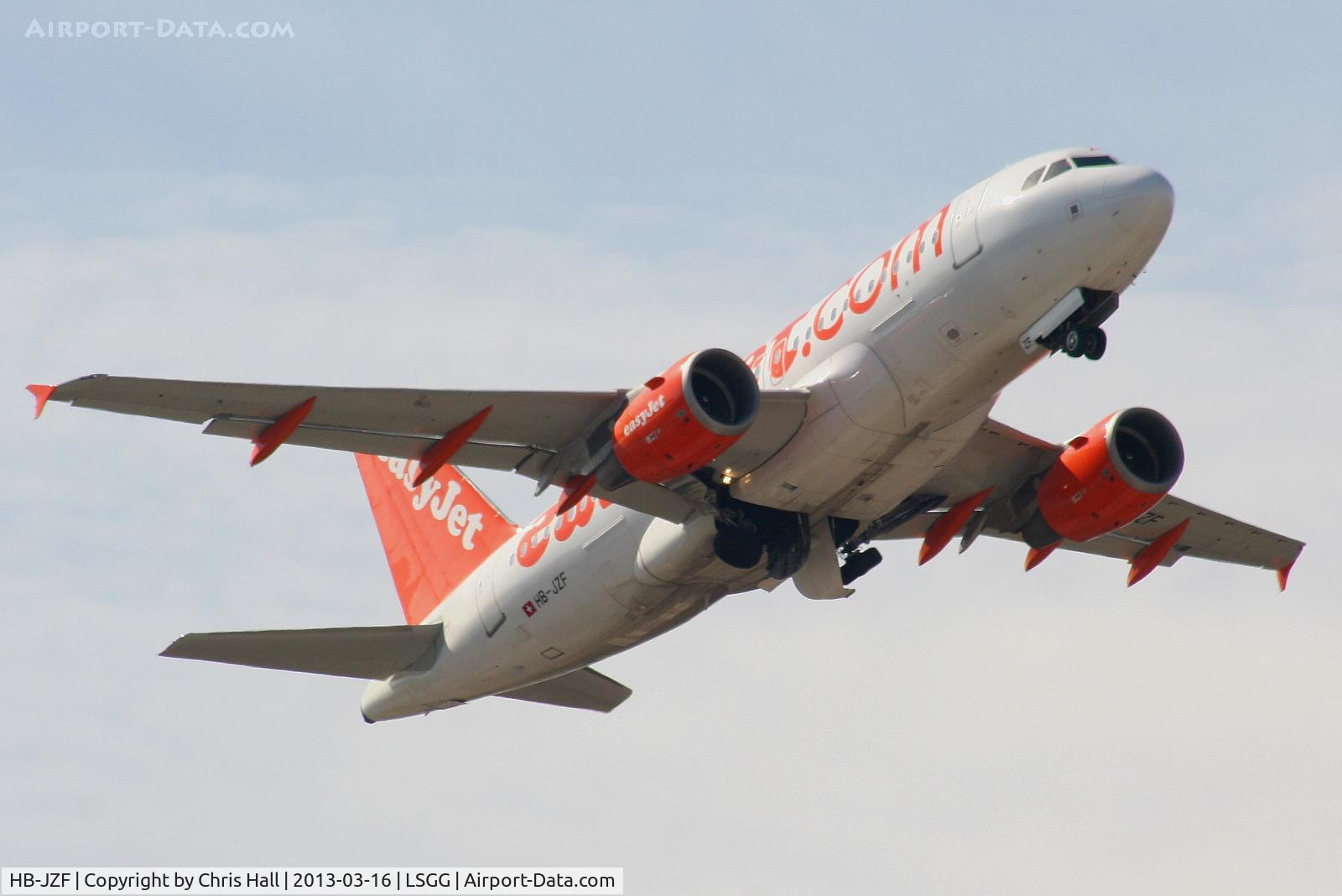 HB-JZF, 2004 Airbus A319-111 C/N 2184, easyJet Switzerland