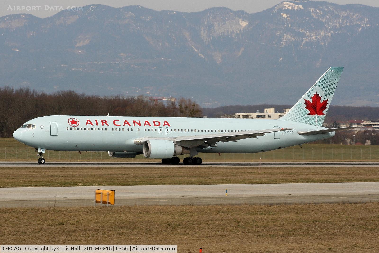C-FCAG, 1988 Boeing 767-375/ER C/N 24085, Air Canada