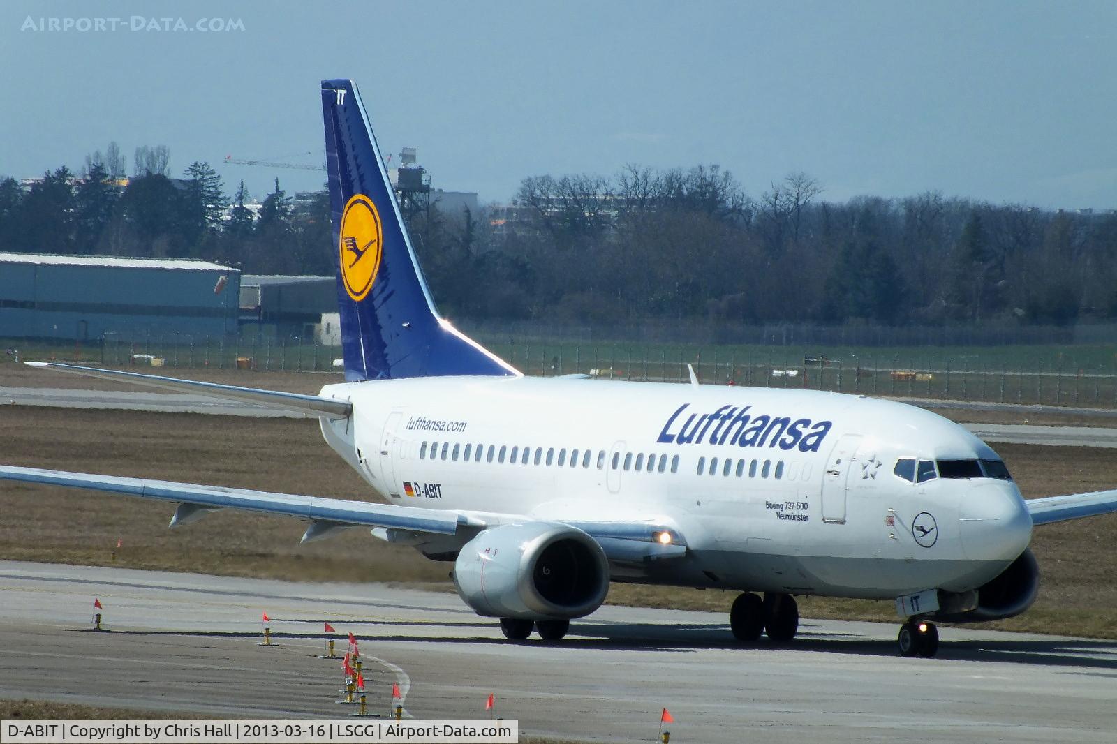 D-ABIT, 1991 Boeing 737-530 C/N 24943, Lufthansa