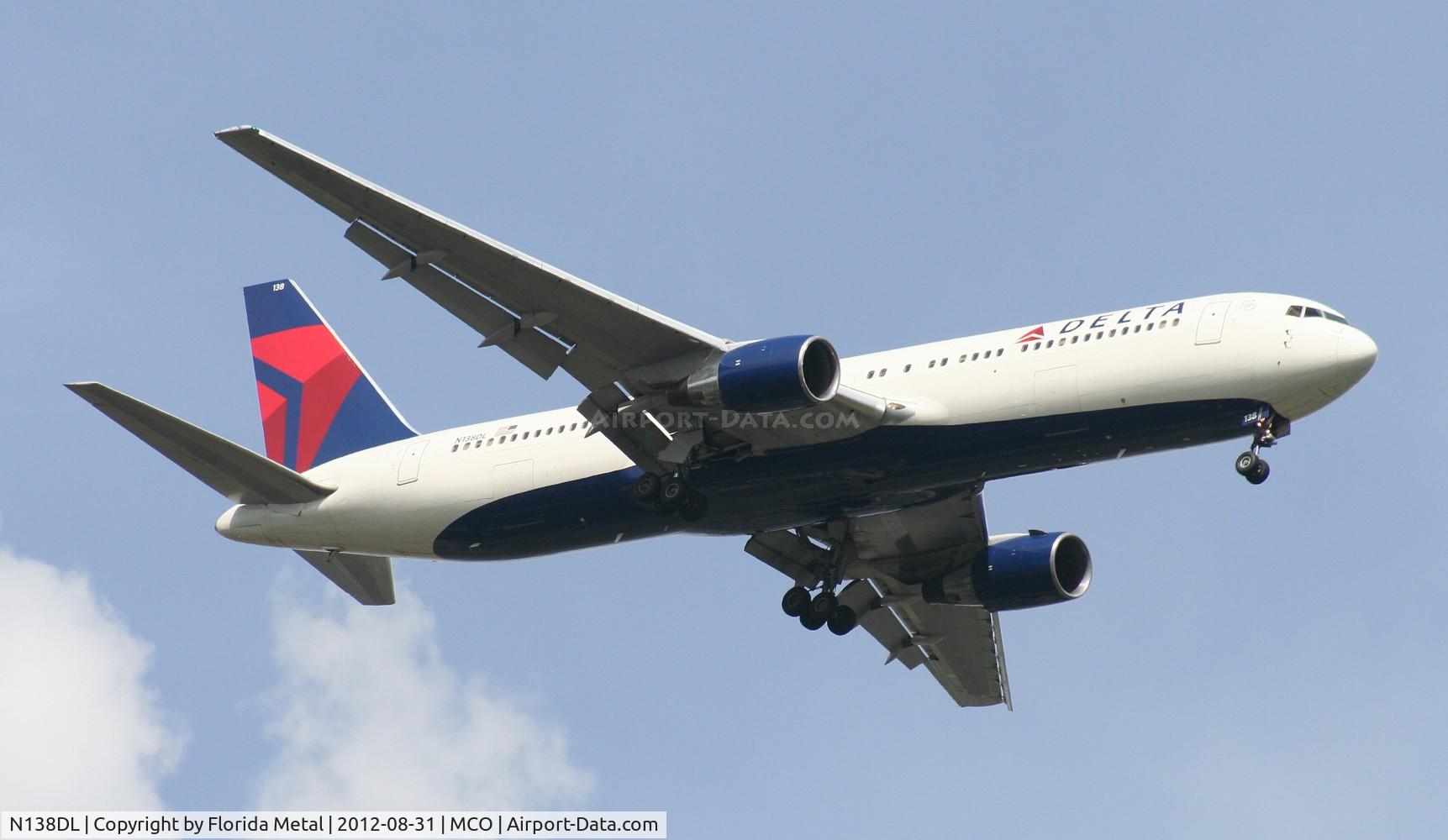 N138DL, 1991 Boeing 767-332 C/N 25409, Delta 767-300