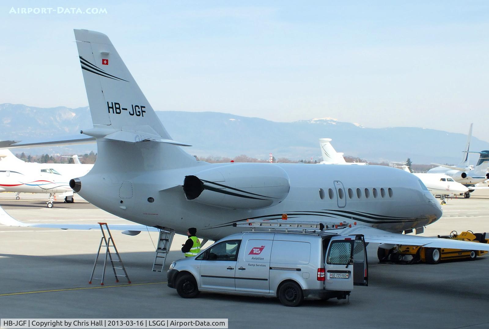 HB-JGF, 2009 Dassault Falcon 2000EX C/N 185, TAG Aviation