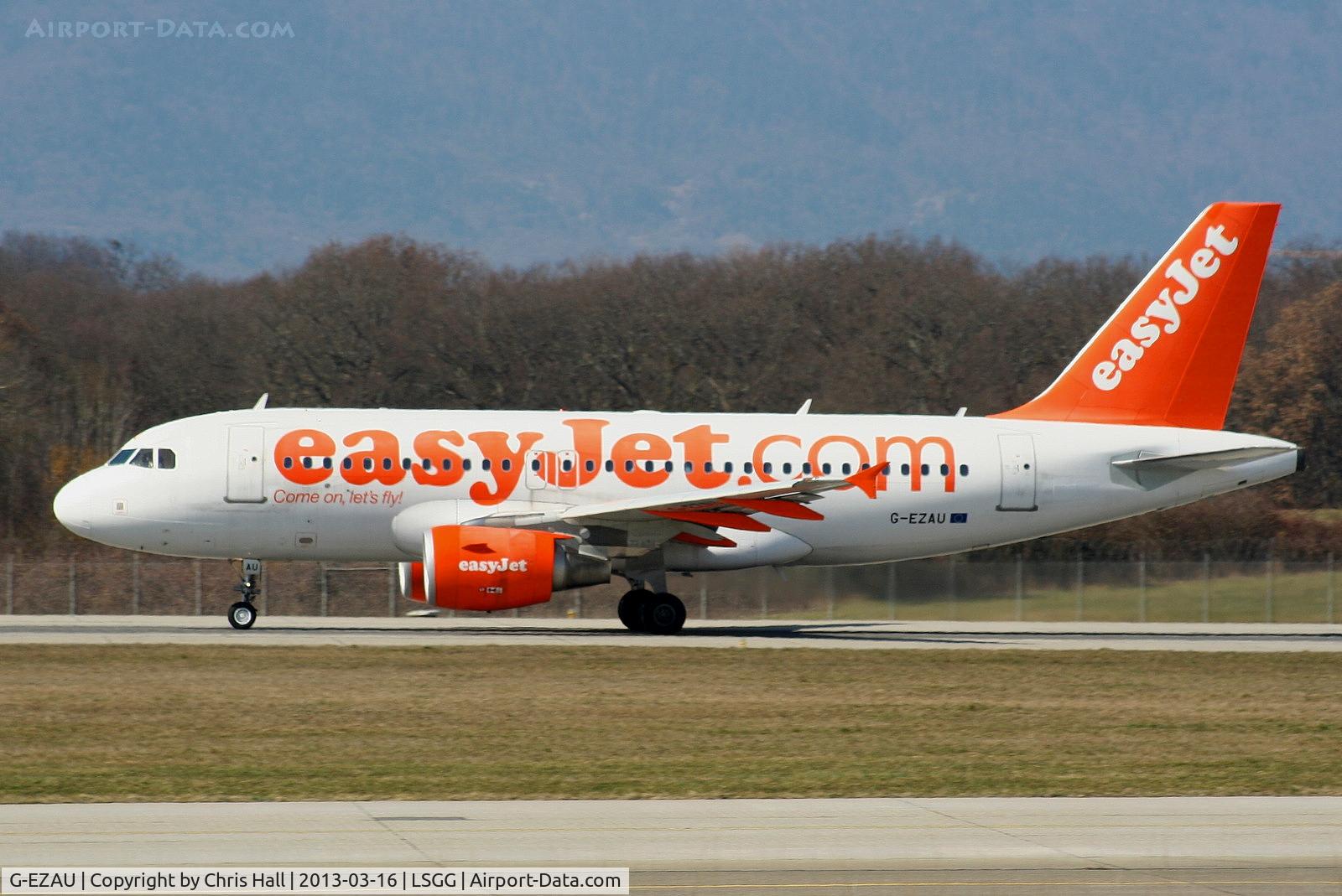 G-EZAU, 2006 Airbus A319-111 C/N 2795, easyJet
