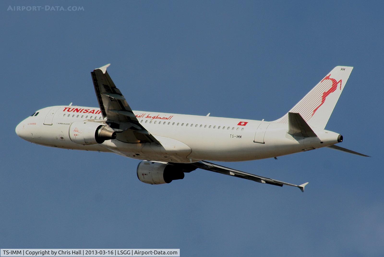 TS-IMM, 1999 Airbus A320-211 C/N 0975, Tunisair