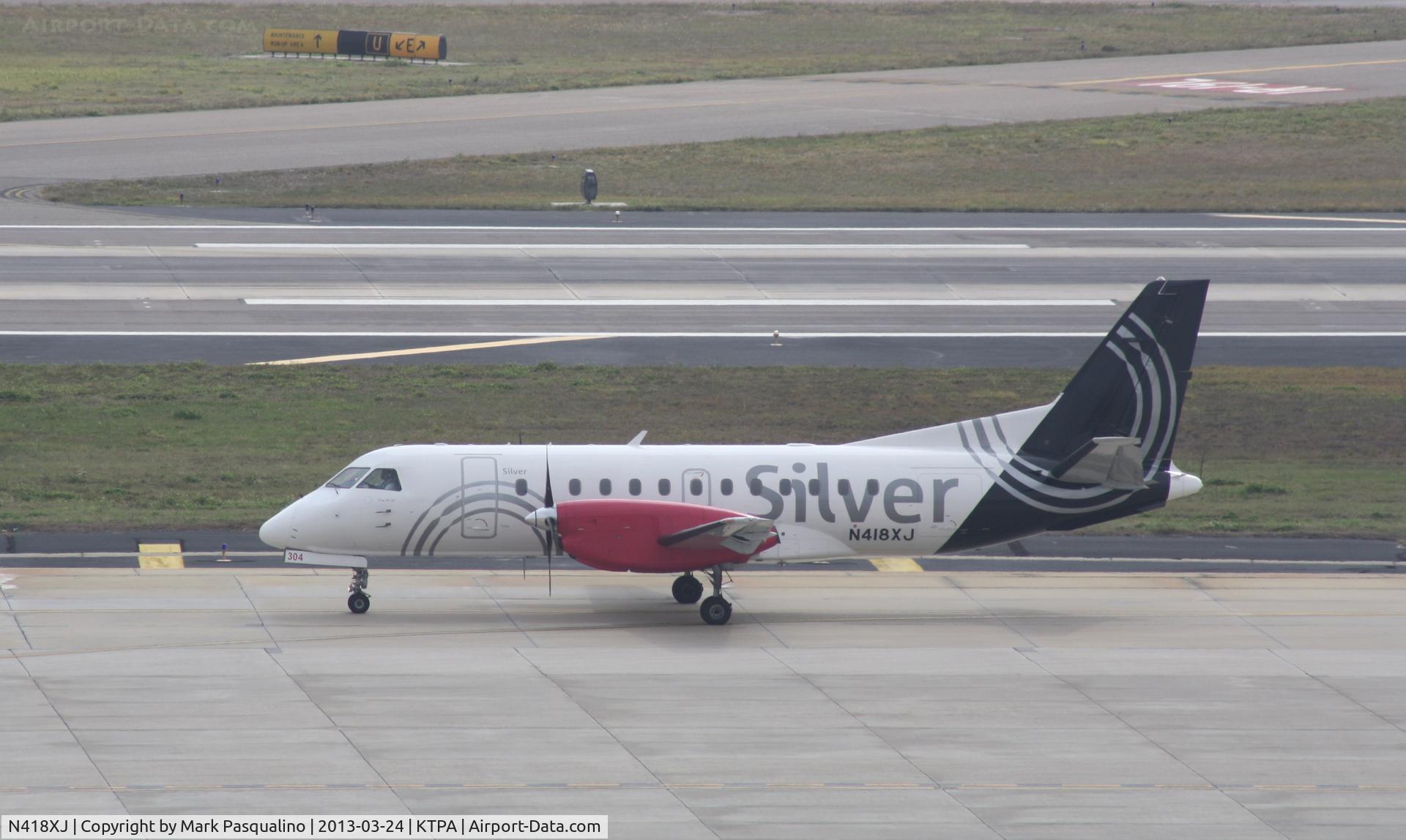 N418XJ, 1997 Saab 340B C/N 340B-418, SAAB 340B