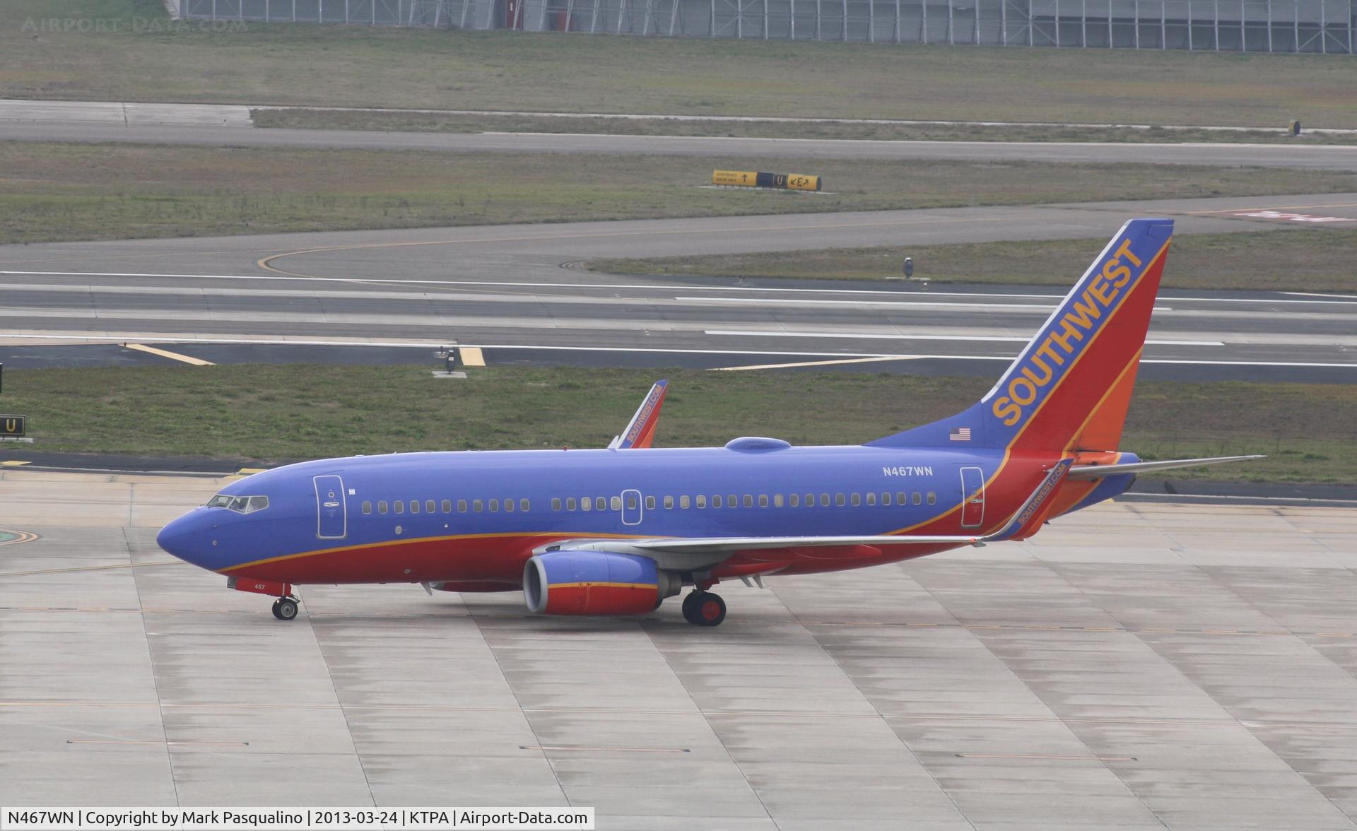 N467WN, 2004 Boeing 737-7H4 C/N 33830, Boeing 737-700