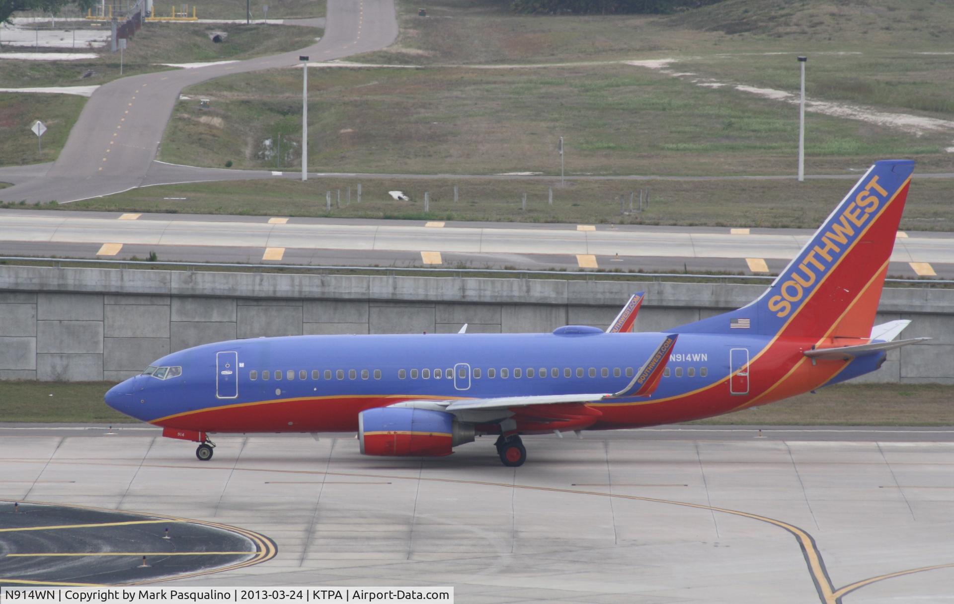 N914WN, 2008 Boeing 737-7H4 C/N 36622, Boeing 737-700