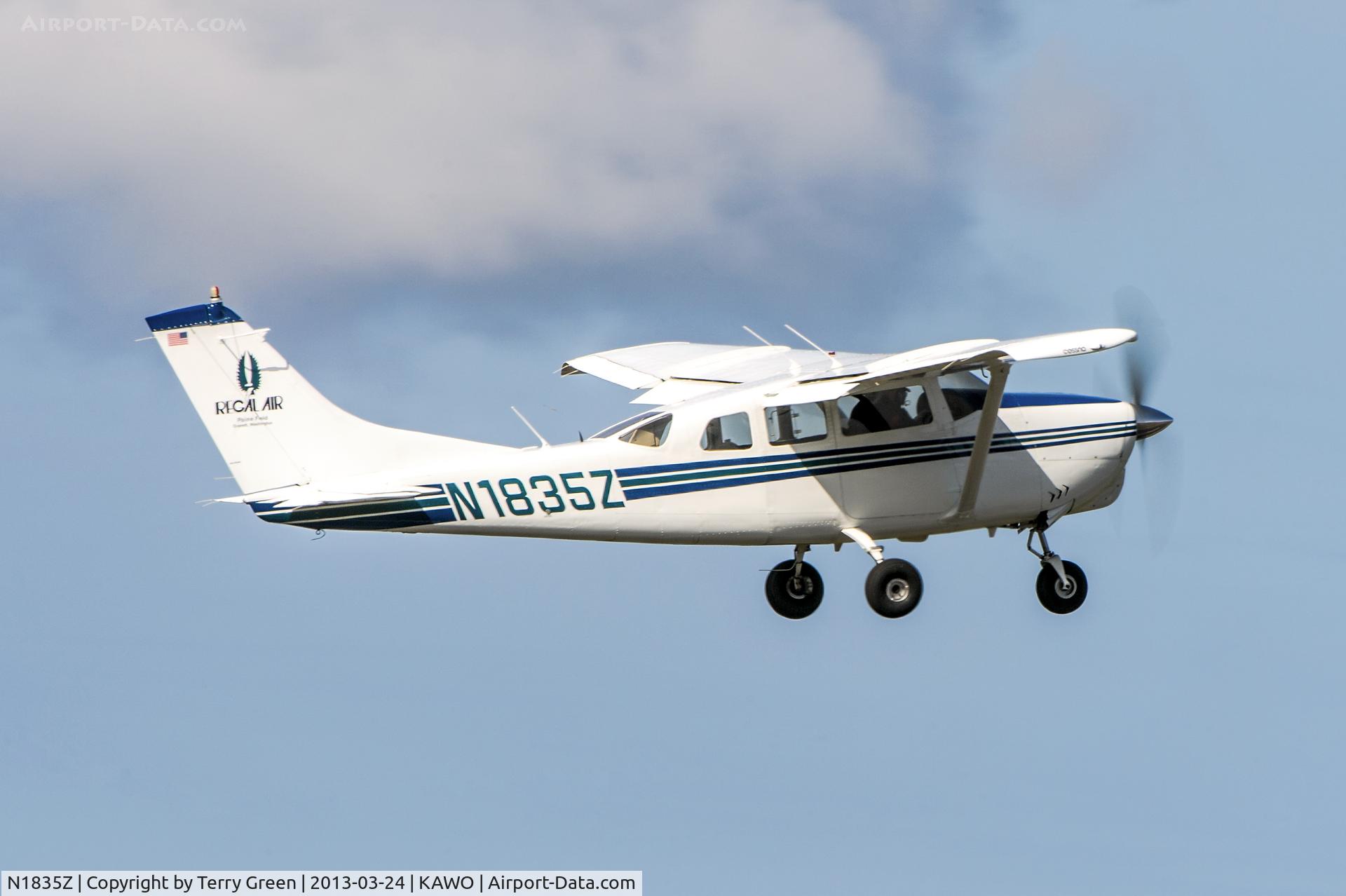 N1835Z, 1962 Cessna 205 (210-5) C/N 205-0035, 1962 Cessna 210-5 Centurion C/N 205-0035