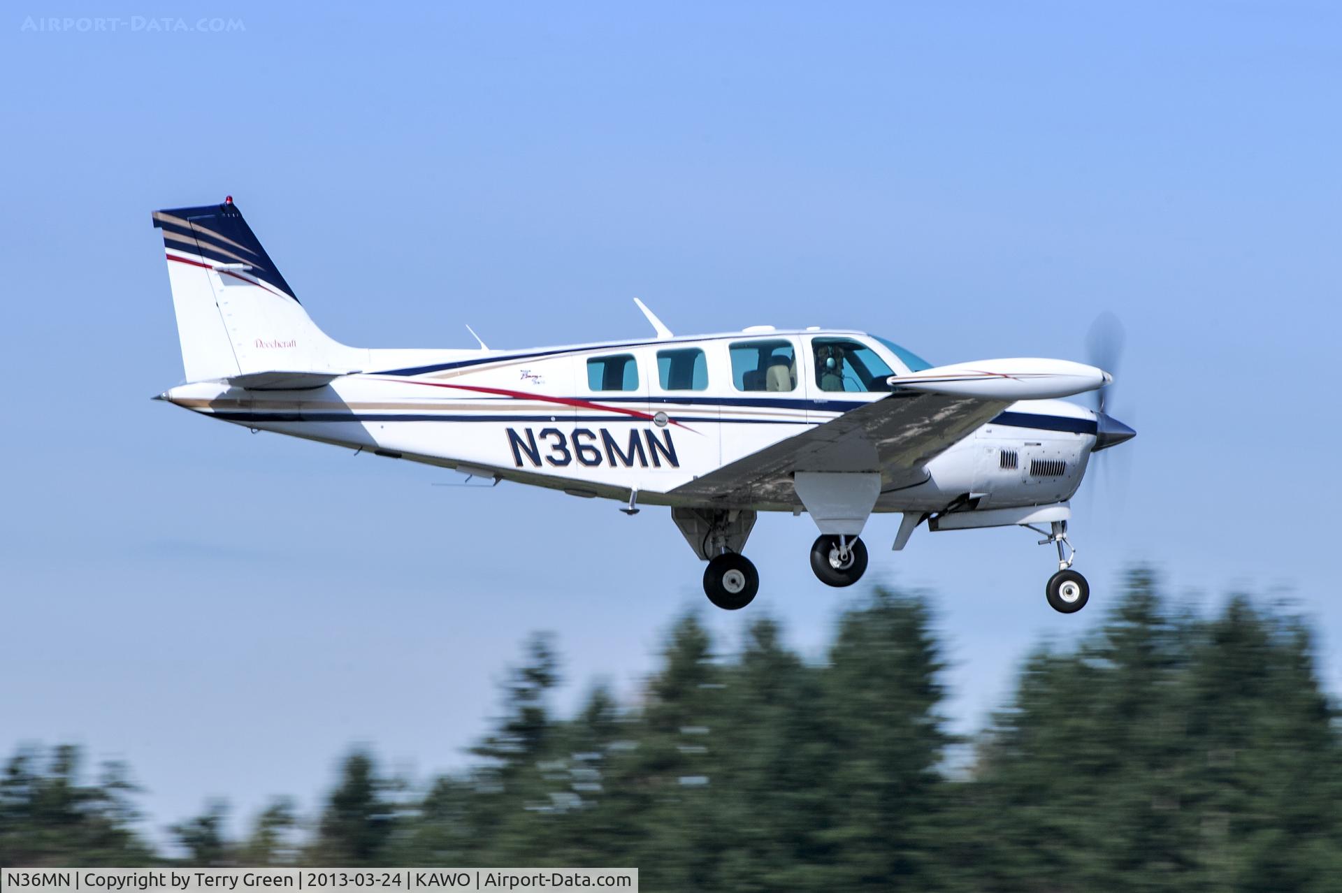 N36MN, 1980 Beech A36TC Bonanza 36 C/N EA-79, 1980 Beech A36TC Bonanza 36 C/N EA-79