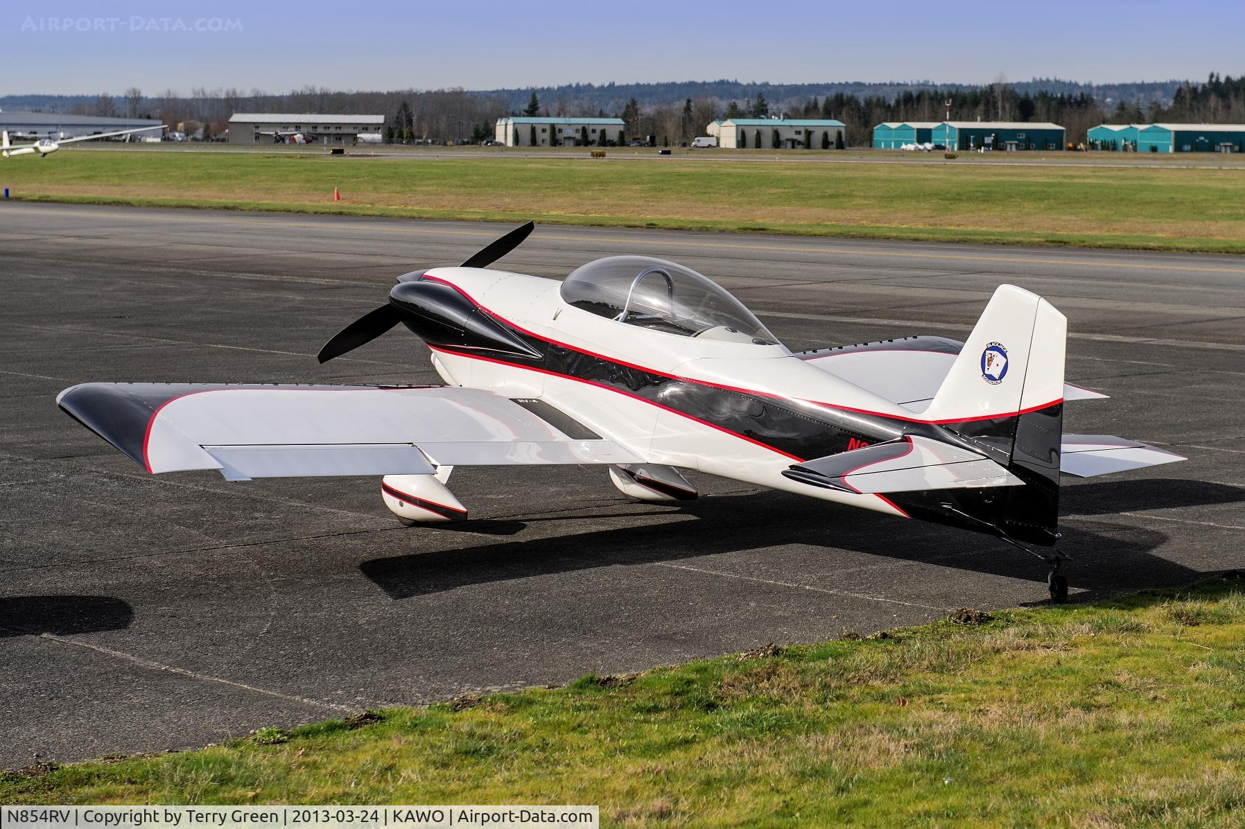 N854RV, 2007 Vans RV-4 C/N 4507, 2007 Wilson Jim RV-4 C/N 4507