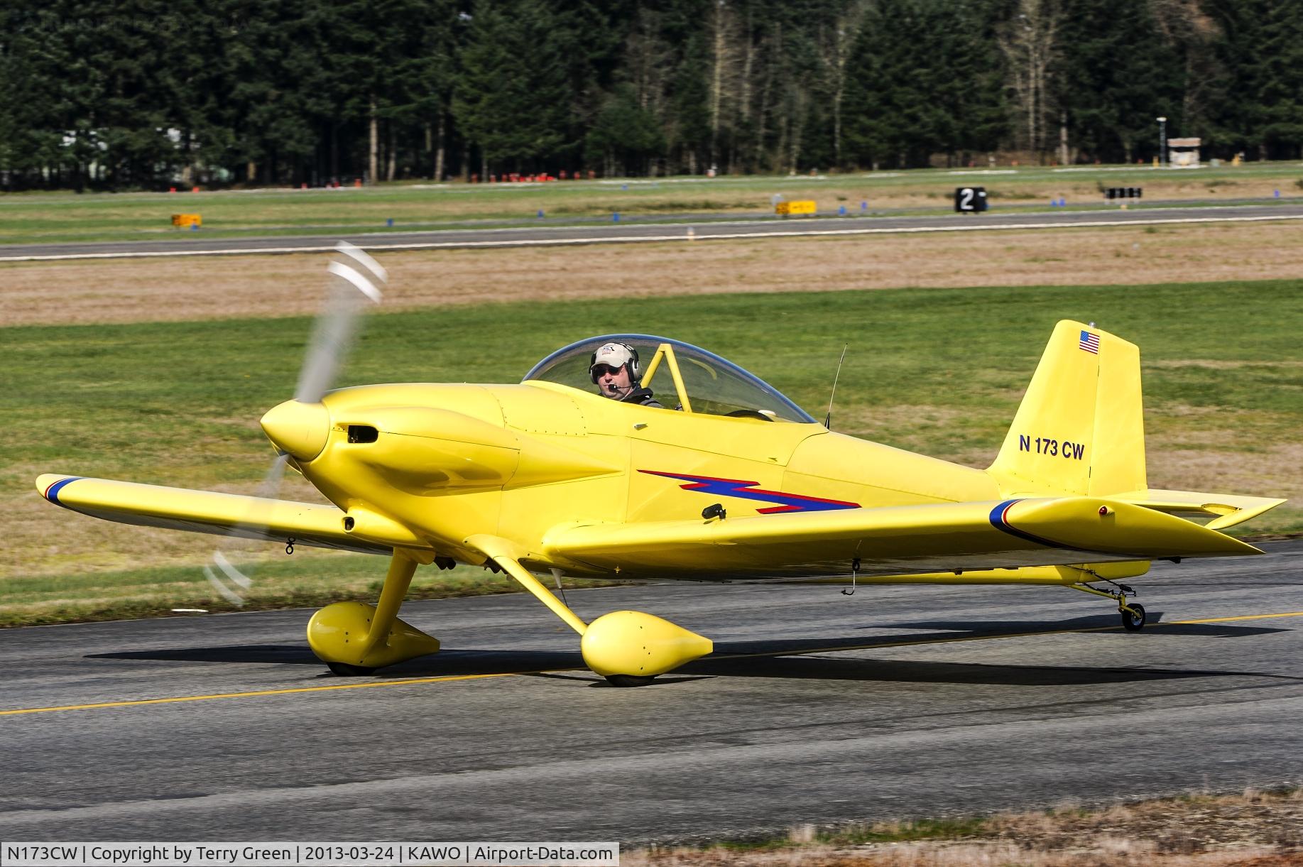 N173CW, 1997 Vans RV-4 C/N 95-1736, 1997 Wilson Charlie H WILSON RV4 C/N 95-1736