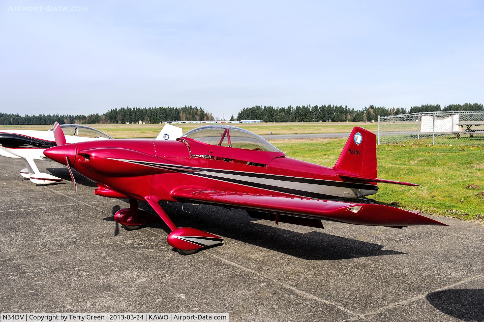 N34DV, 1988 Vans RV-4 C/N 1619, 1988 Vaughan Don K RV 4 C/N 1619