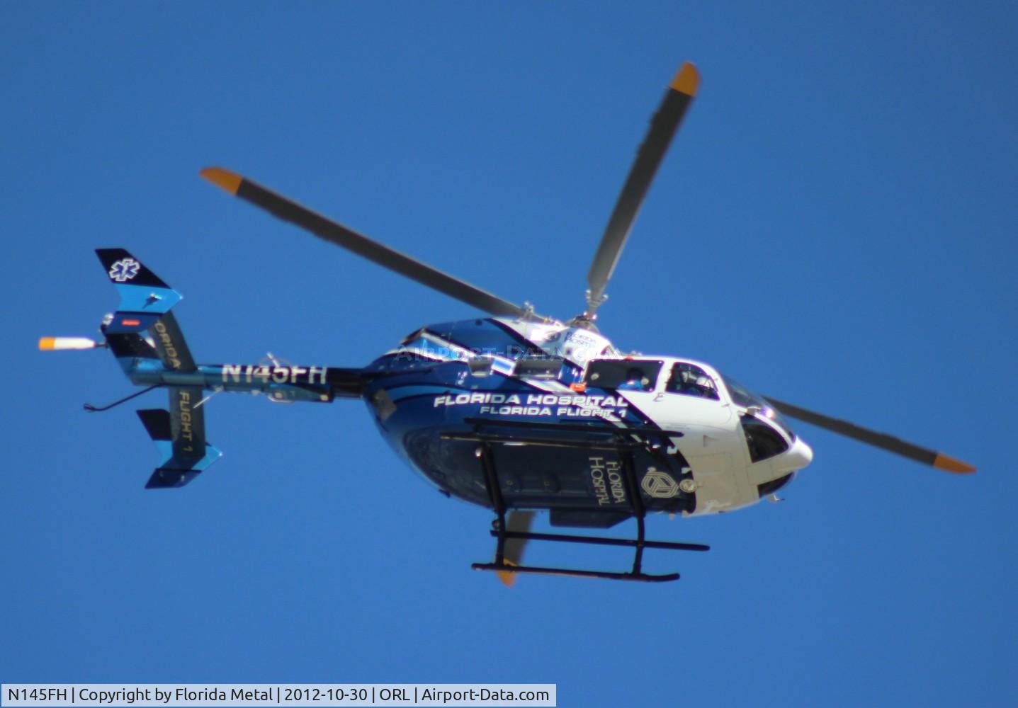 N145FH, 2004 Eurocopter-Kawasaki EC-145 (BK-117C-2) C/N 9047, Florida Hospital BK-117