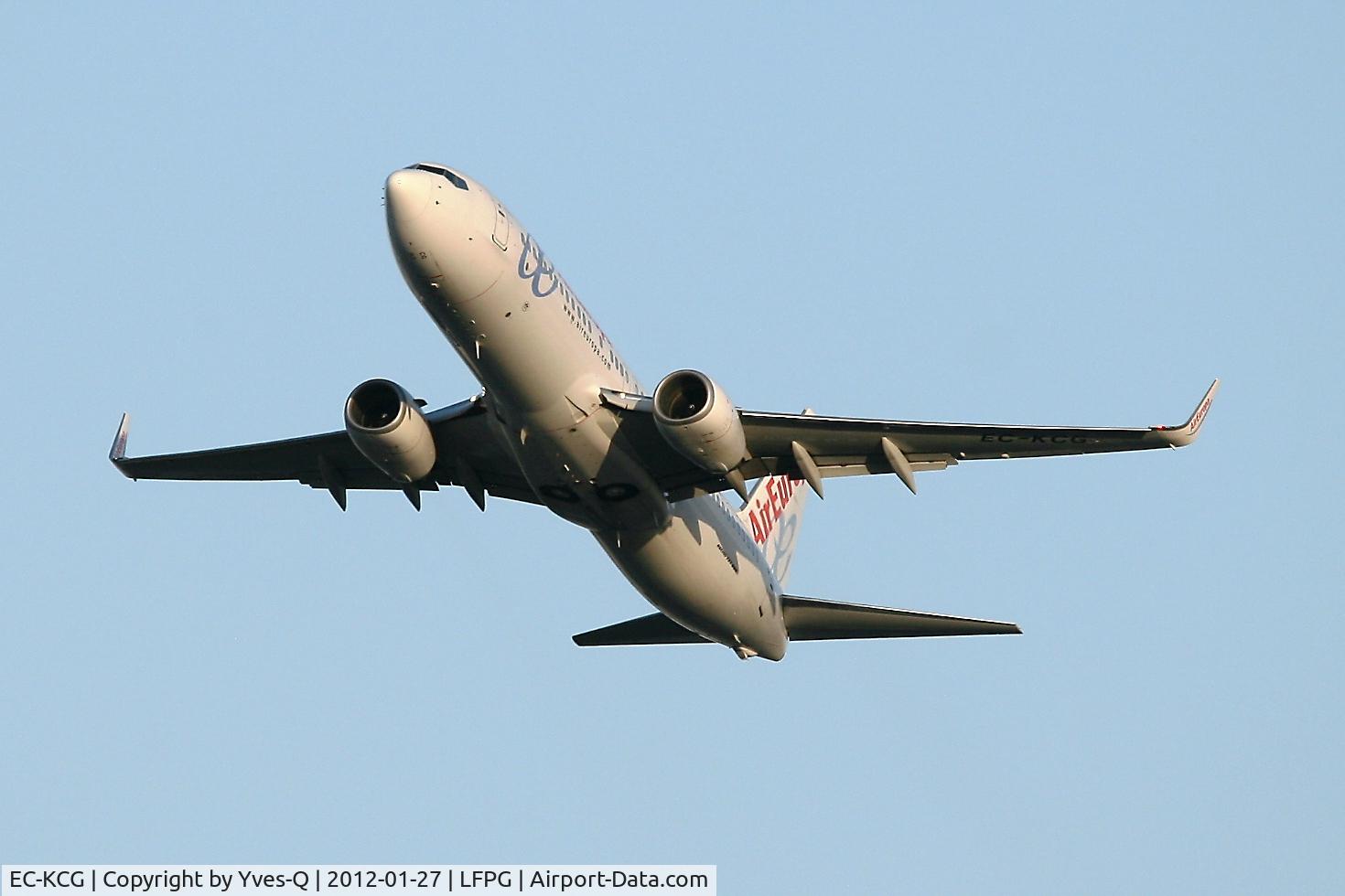 EC-KCG, 2007 Boeing 737-85P C/N 33981, Boing 737-85P, Air Europa, Roissy Charles De Gaulle Airport (LFPG-CDG)