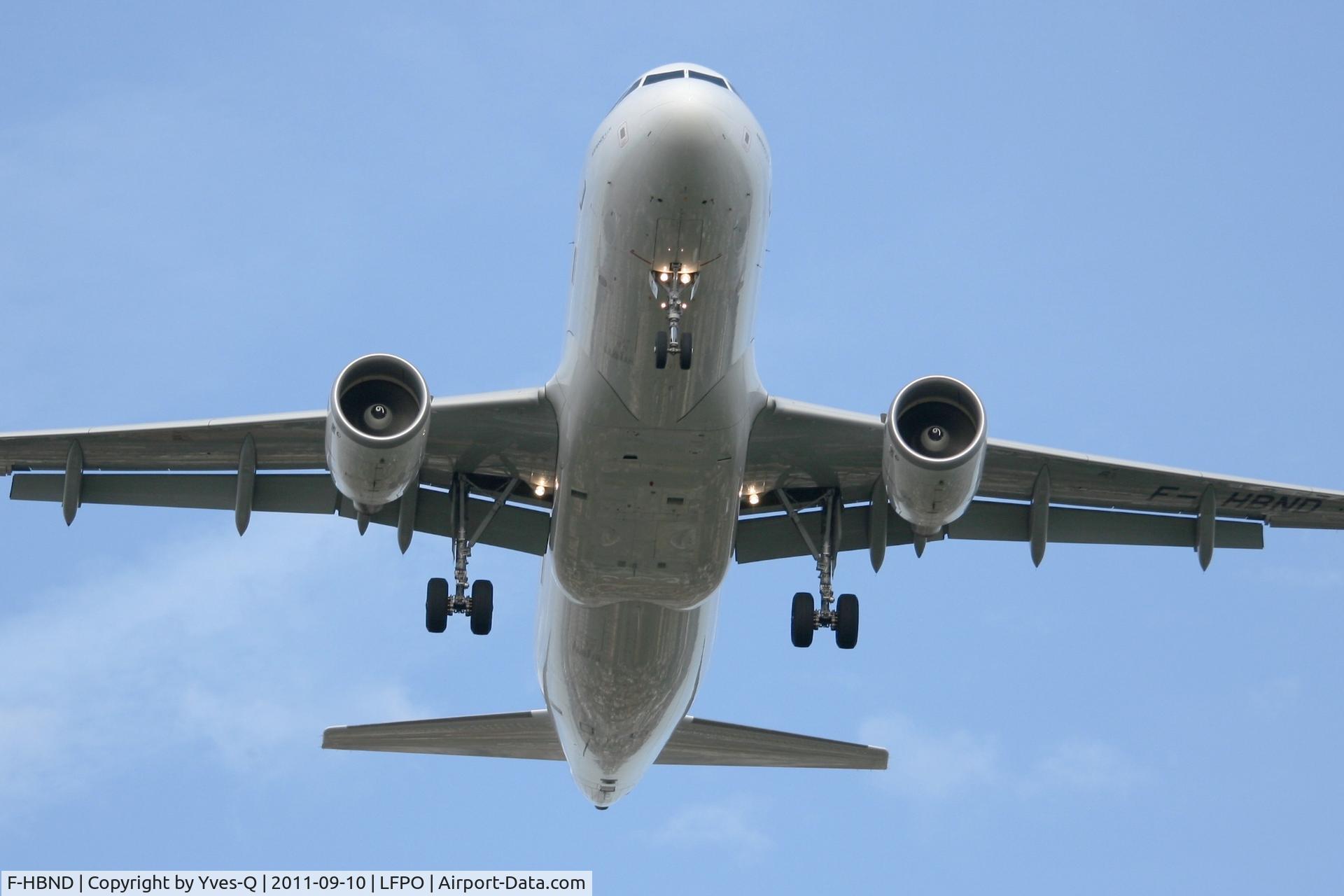 F-HBND, 2011 Airbus A320-214 C/N 4604, Airbus A320-214, Air France, Paris Orly Airport (LFPO-ORY)