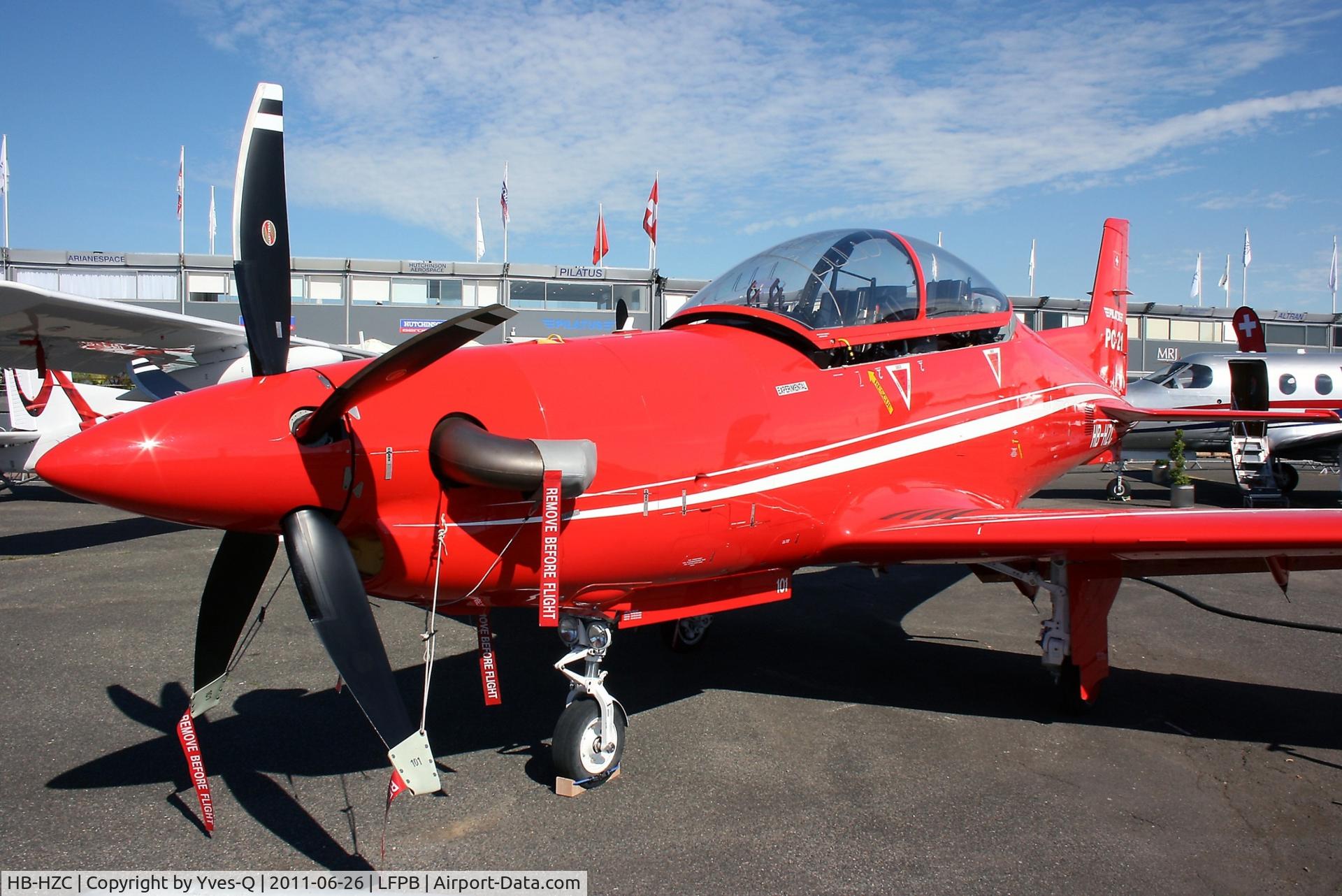 HB-HZC, 2005 Pilatus PC-21 C/N 101, Pilatus PC-21, Paris Le Bourget (LFPB-LRB) Air Show in june 2011