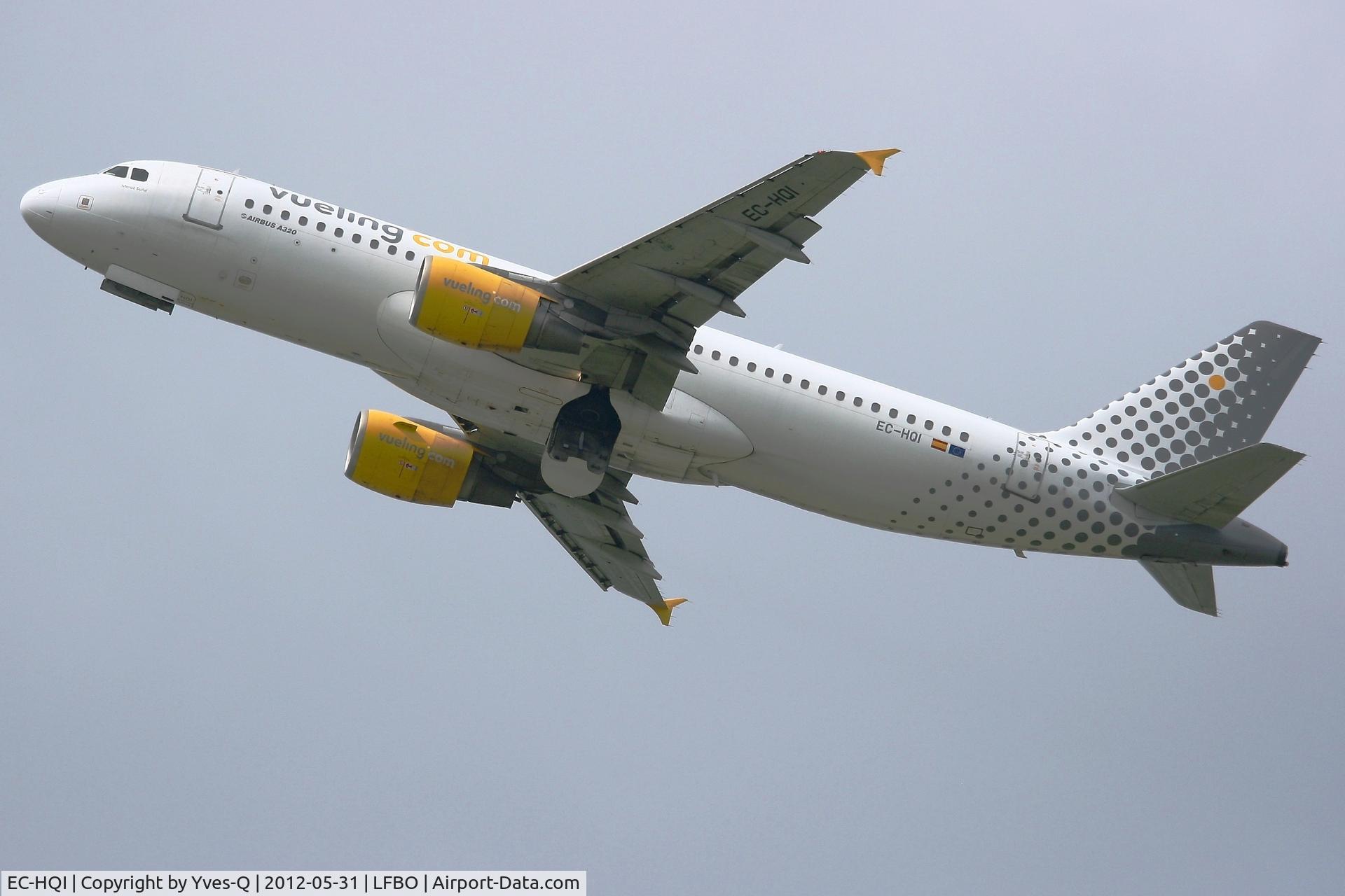 EC-HQI, 2001 Airbus A320-214 C/N 1396, Airbus A320-214, Vueling, Toulouse Blagnac Airport (LFBO-TLS)