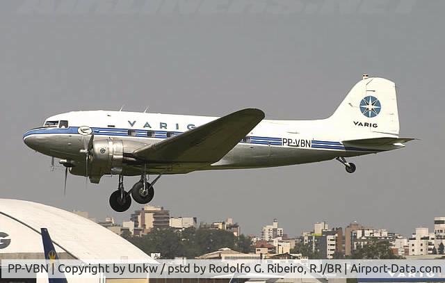 PP-VBN, 1943 Douglas C-47B Skytrain C/N 15476, At Congonhas arpt, SBSP