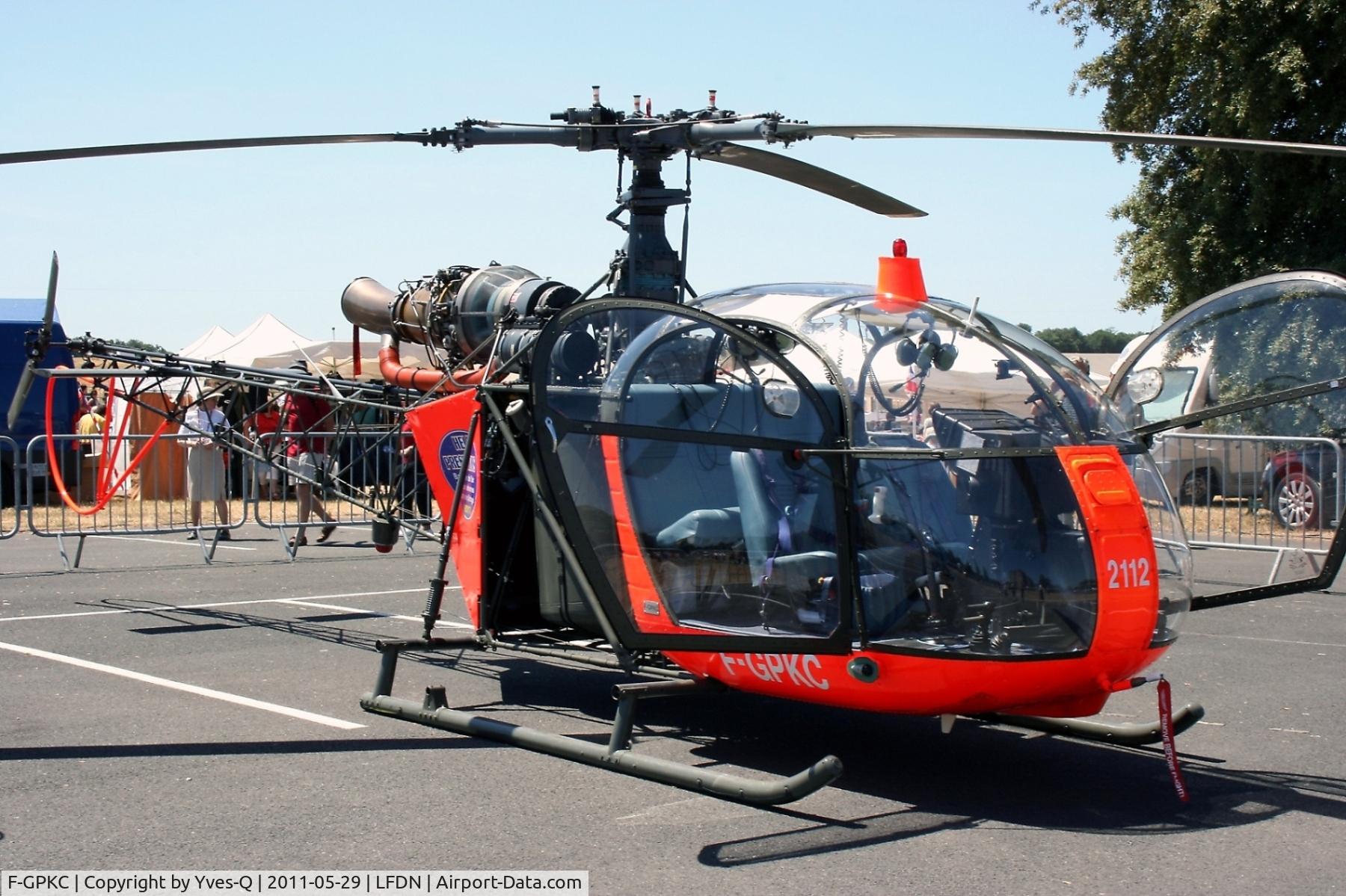 F-GPKC, Aerospatiale SA-318C Alouette II Astazou C/N 2112, Aerospatiale SA-318C Alouette II Astazou, Rochefort St Agnant AB 721 (LFDN-RCO)