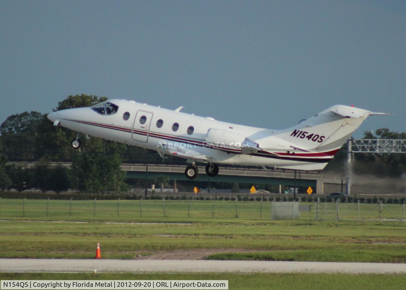 N154QS, 2007 Raytheon Aircraft Company 400A C/N RK-509, Net Jets Beech 400A