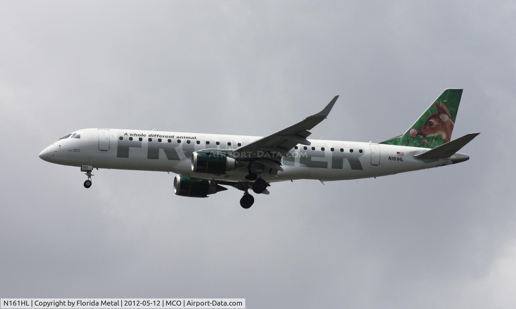 N161HL, 2007 Embraer 190LR (ERJ-190-100LR) C/N 19000154, Clover Deer fawn